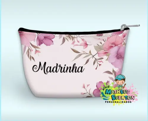 Necessaire Madrinha Noivado, Casamento, Bodas, 15 Anos
