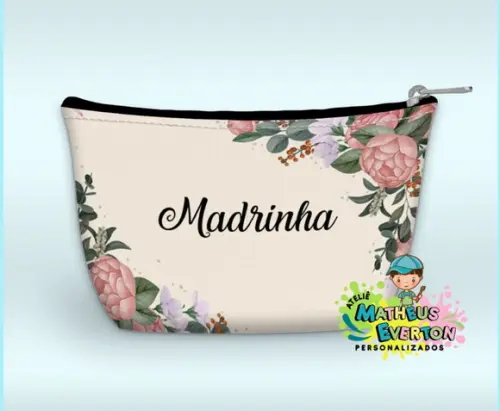 Necessaire Madrinha Noivado, Casamento, Bodas, 15 Anos