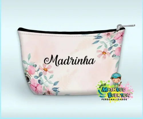 Necessaire Madrinha Noivado, Casamento, Bodas, 15 Anos