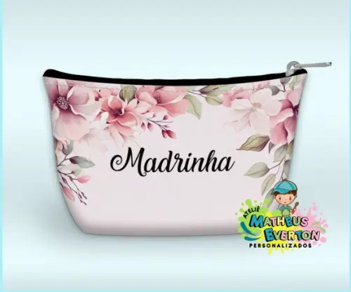 Necessaire Madrinha Noivado, Casamento, Bodas, 15 Anos