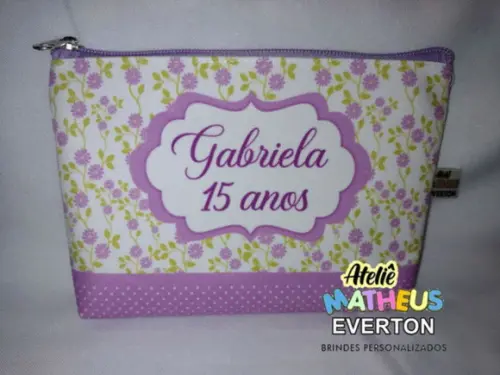 Necessaire Madrinha Noivado, Casamento, Bodas, 15 Anos