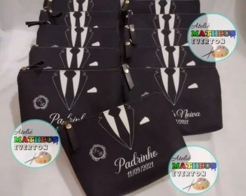 Necessaire Madrinha Noivado, Casamento, Bodas, 15 Anos