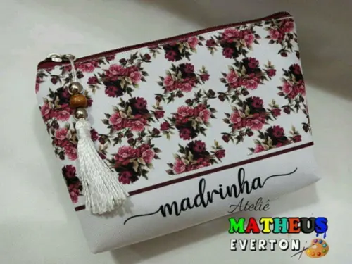 Necessaire Madrinha Noivado, Casamento, Bodas, 15 Anos