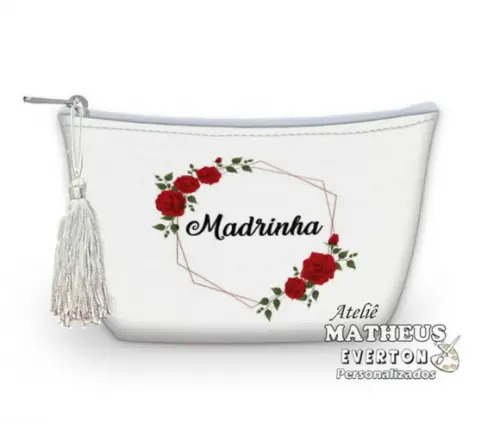 Necessaire Madrinha Noivado, Casamento, Bodas, 15 Anos