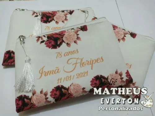 Necessaire Madrinha Noivado, Casamento, Bodas, 15 Anos