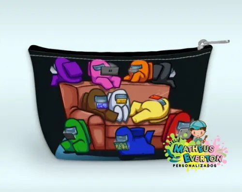 Necessaire Personalizada Among Us Faço Outros Modelos