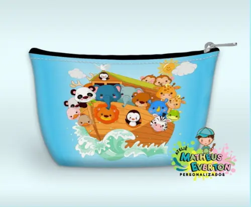 Necessaire Personalizada Arca de Noé