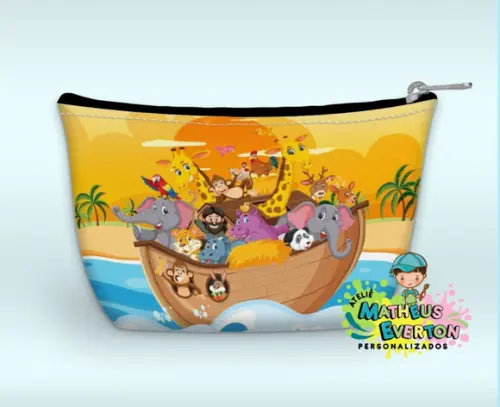 Necessaire Personalizada Arca de Noé