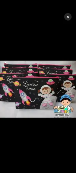 Necessaire Personalizada Astronauta