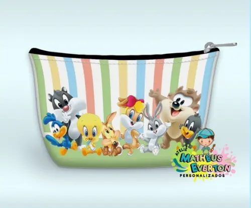 Necessaire Personalizada Baby Looney Tunes (faço Outros).