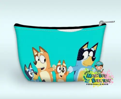 Necessaire Personalizada Bluey (faço Outros Modelos).