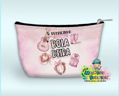 Necessaire Personalizada Boiadeira (faço Outros Modelos).