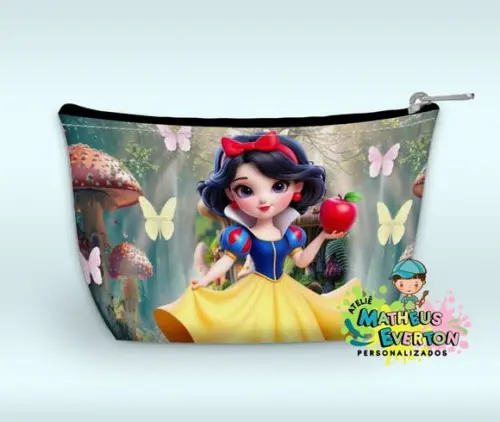 Necessaire Personalizada Branca de Neve Baby (faço Outros).