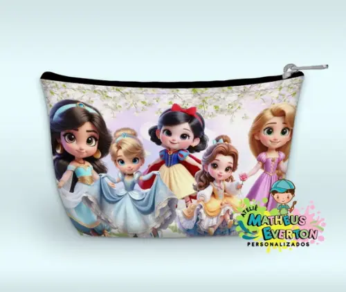 Necessaire Personalizada Branca de Neve Baby (faço Outros).