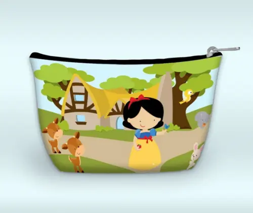 Necessaire Personalizada Branca de Neve Cute (faço Outros).