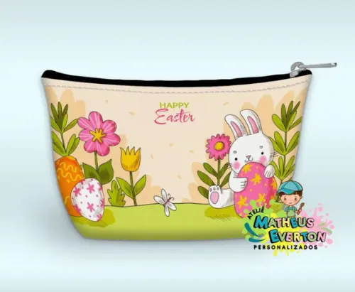 Necessaire Personalizada Coelhinho da Páscoa