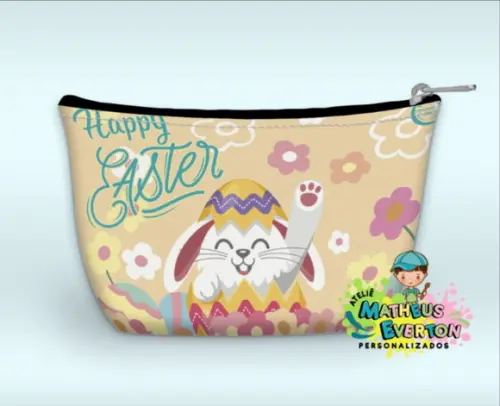 Necessaire Personalizada Coelhinho da Páscoa