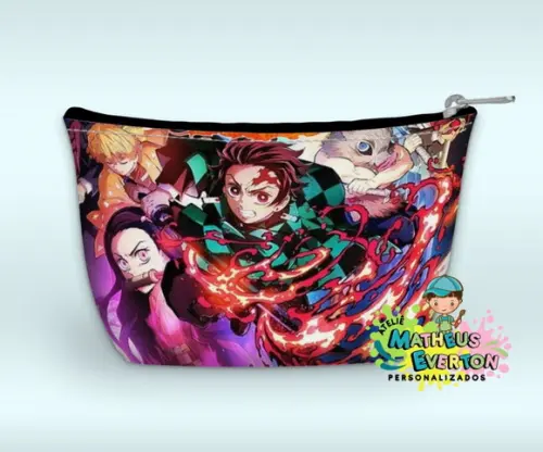 Necessaire Personalizada Demon Slayer