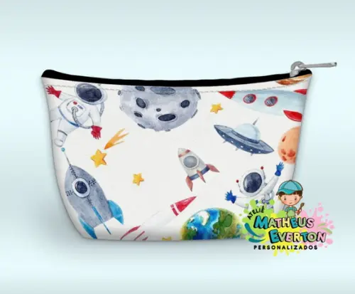 Necessaire Personalizada Espaço Sideral