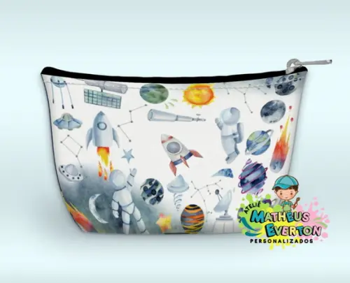 Necessaire Personalizada Espaço Sideral