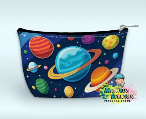 Necessaire Personalizada Espaço Sideral