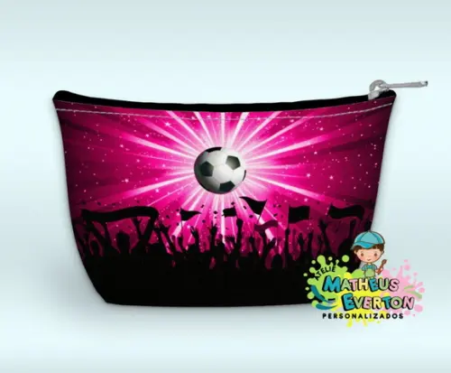 Necessaire Personalizada Futebol