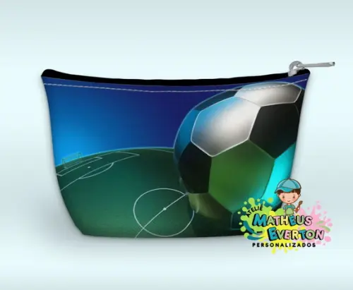 Necessaire Personalizada Futebol