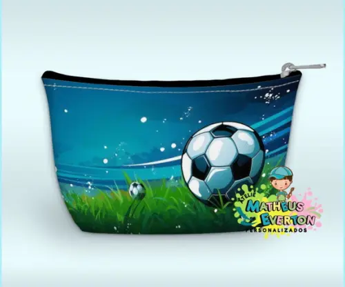 Necessaire Personalizada Futebol