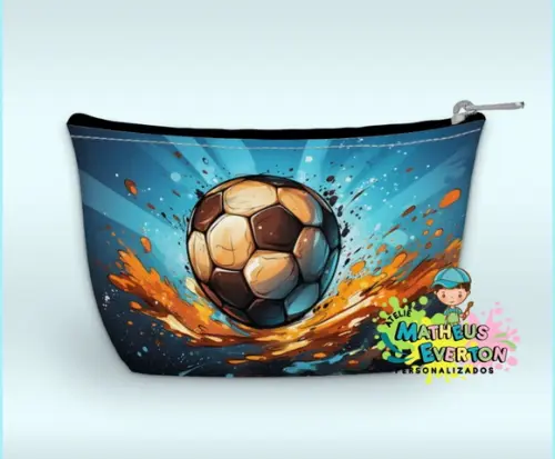 Necessaire Personalizada Futebol