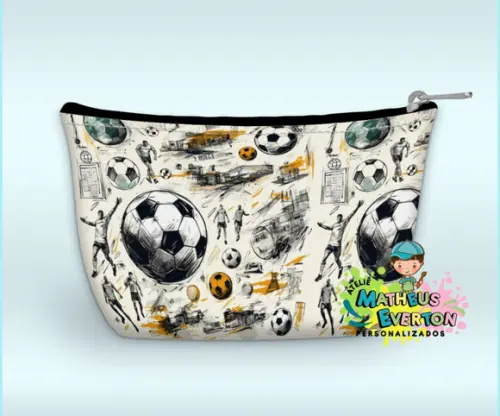 Necessaire Personalizada Futebol