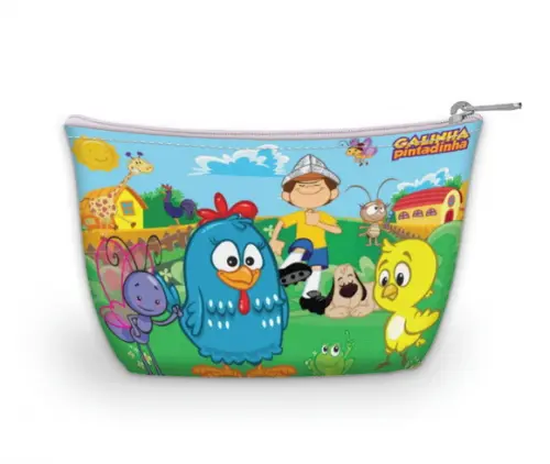 Necessaire Personalizada Galinha Pintadinha