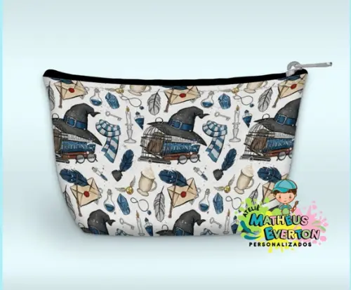 Necessaire Personalizada Harry Potter ( Faço Outros. )