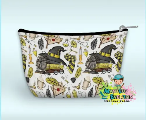 Necessaire Personalizada Harry Potter ( Faço Outros. )