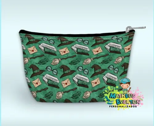 Necessaire Personalizada Harry Potter ( Faço Outros. )