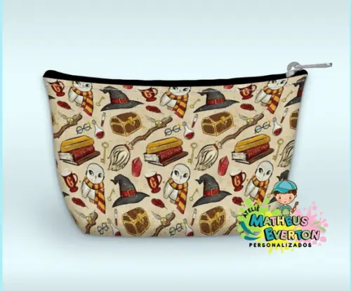 Necessaire Personalizada Harry Potter ( Faço Outros. )