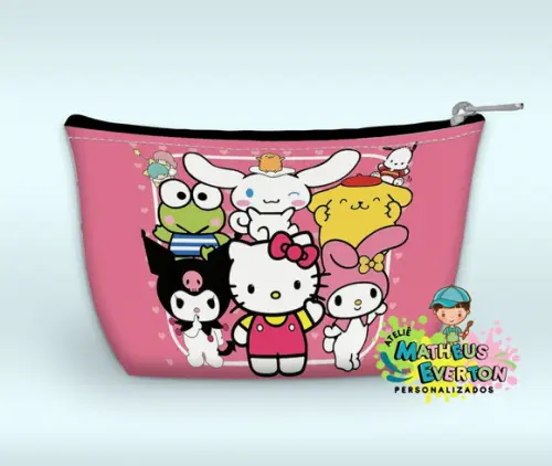 Necessaire Personalizada Hello Kitty (faço Outros Modelos)