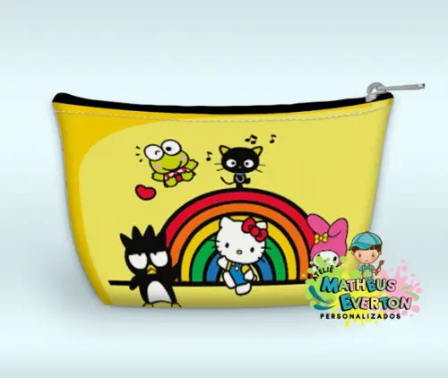 Necessaire Personalizada Hello Kitty (faço Outros Modelos)