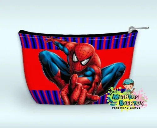 Necessaire Personalizada Homem-aranha