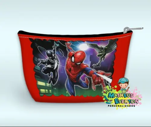 Necessaire Personalizada Homem-aranha