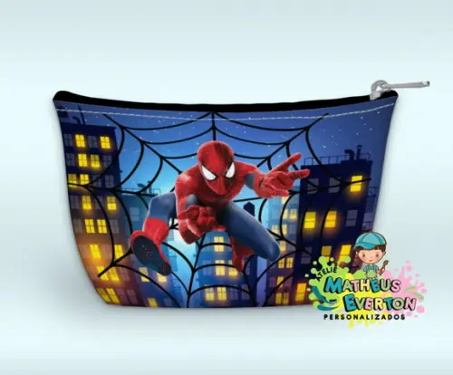 Necessaire Personalizada Homem-aranha