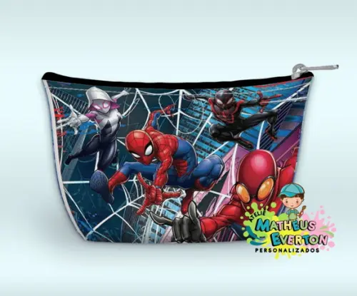 Necessaire Personalizada Homem-aranha