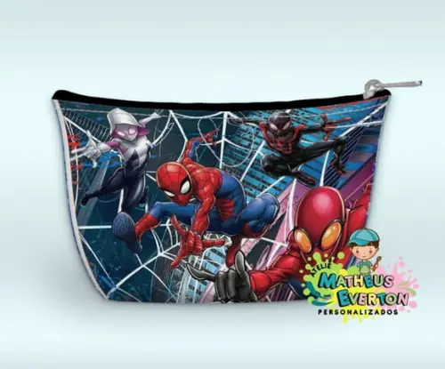 Necessaire Personalizada Homem-aranha