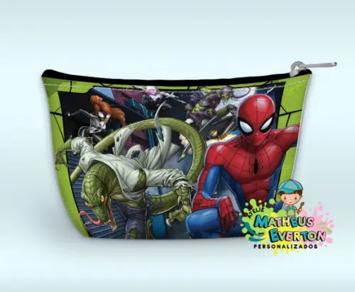 Necessaire Personalizada Homem-aranha