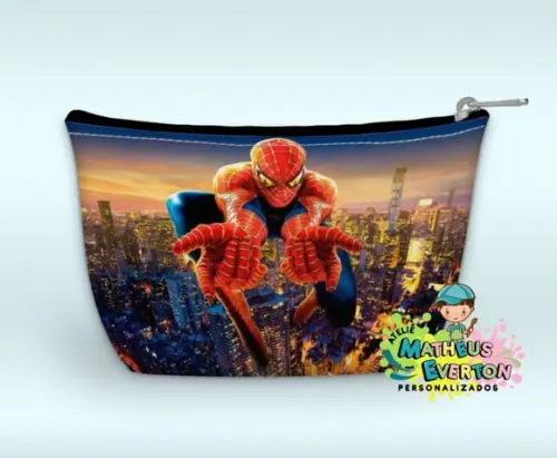 Necessaire Personalizada Homem-aranha