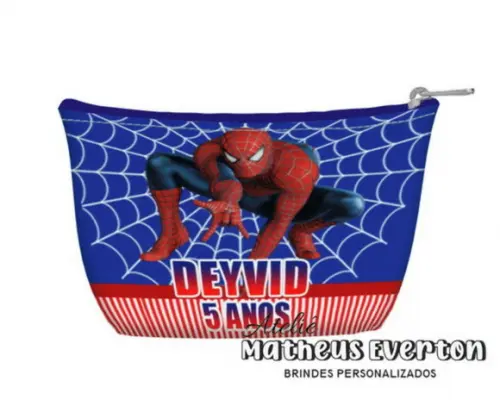 Necessaire Personalizada Homem-aranha