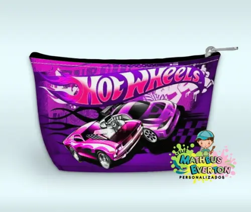 Necessaire Personalizada Hot Wheels