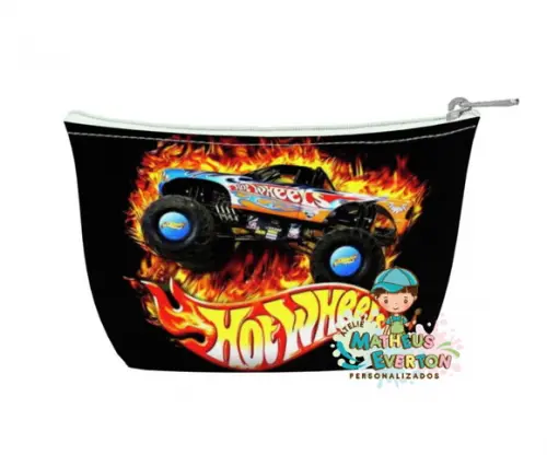 Necessaire Personalizada Hot Wheels