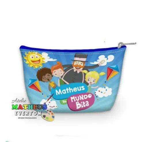Necessaire Personalizada Mundo Bita