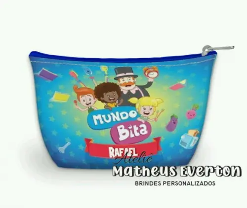 Necessaire Personalizada Mundo Bita