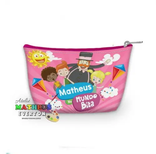 Necessaire Personalizada Mundo Bita